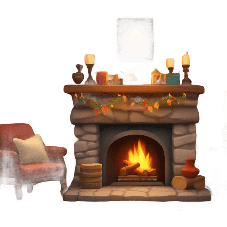 Fireplace emoji