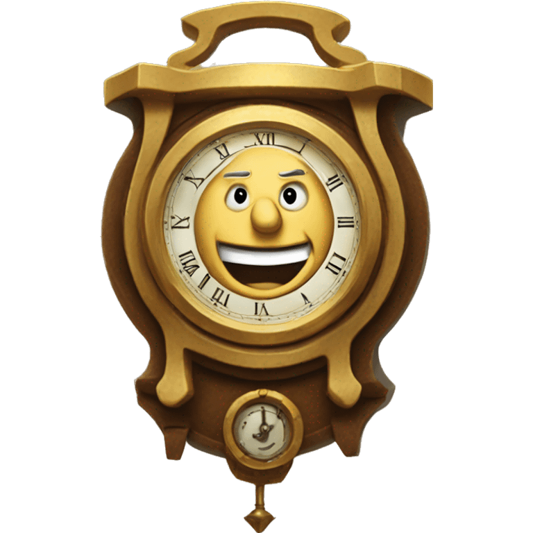 Cogsworth clock emoji