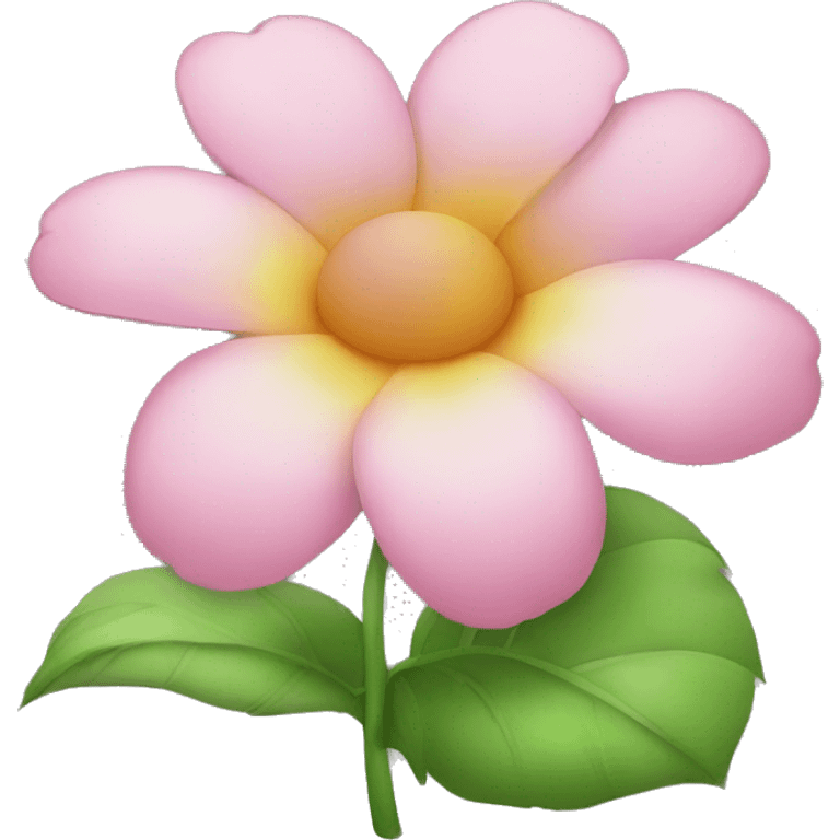 Flower فتاه شعرها وردي ولديها وشم قلب تحت عينها و شعرها طويل emoji