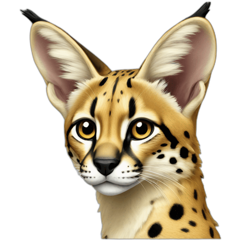 Serval emoji