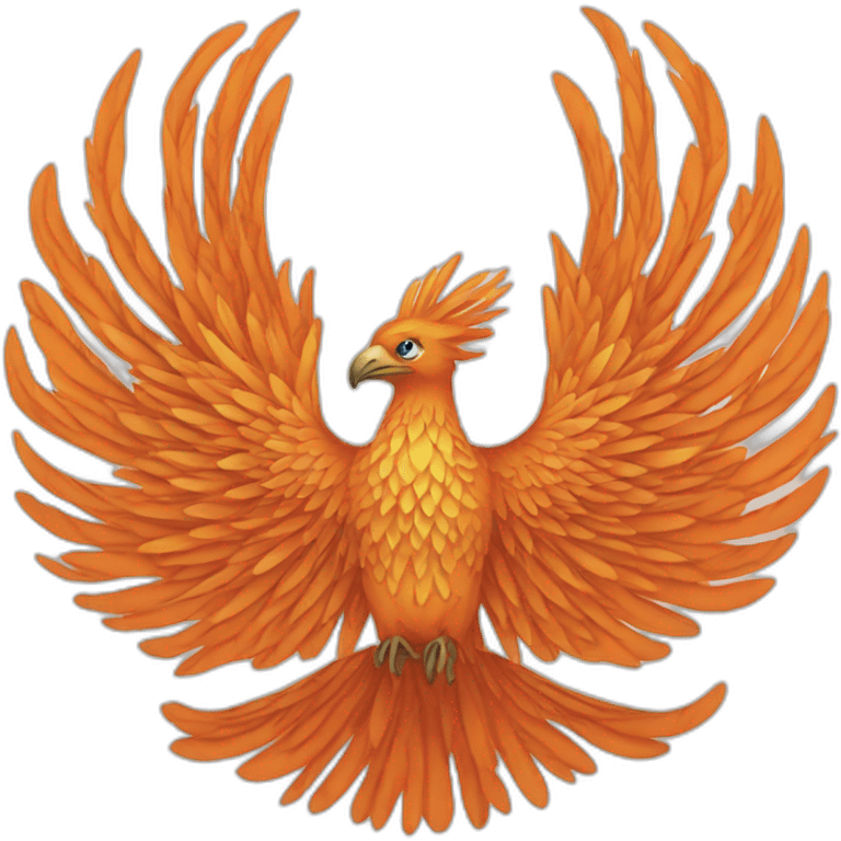 phoenix-orange-circle-outline emoji