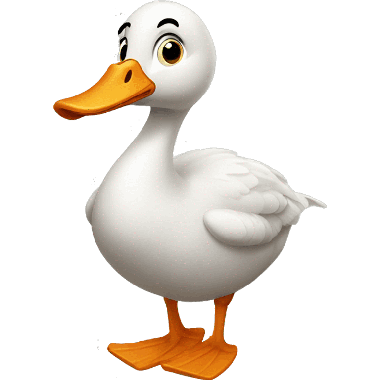 Silly goose  emoji