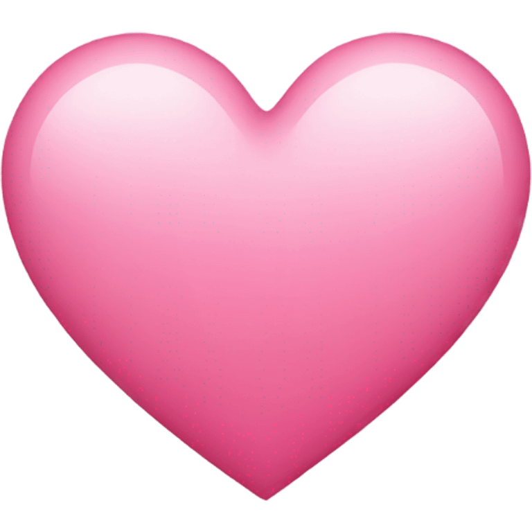 Pink heart emoji