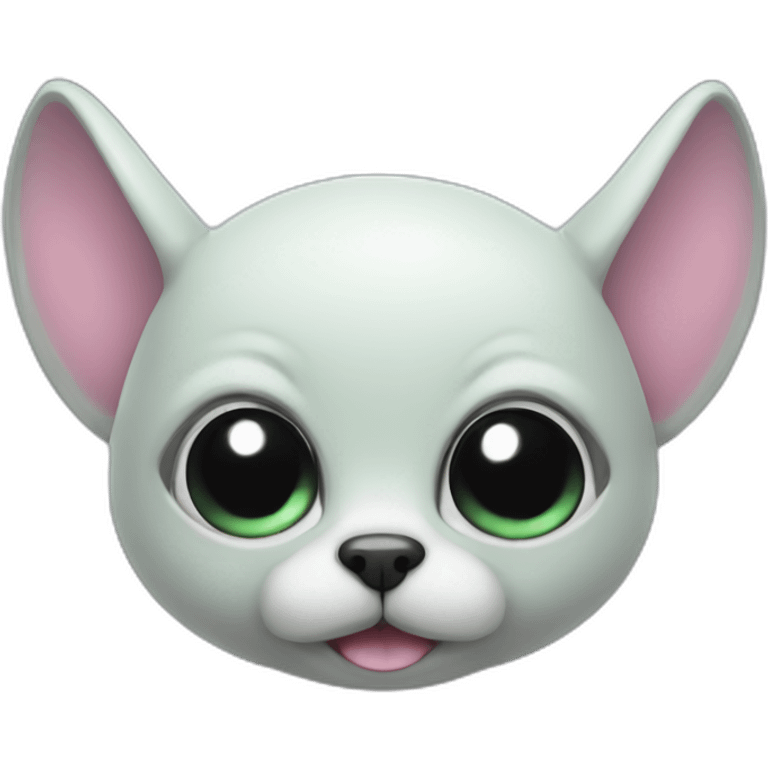 cute alien pet emoji