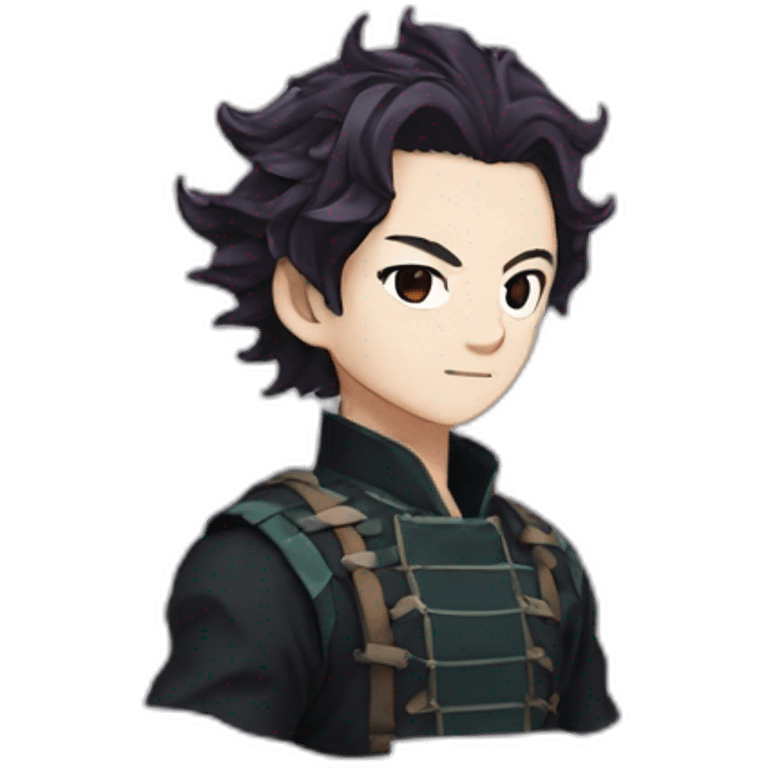 tanjiro kamado demon slayer emoji