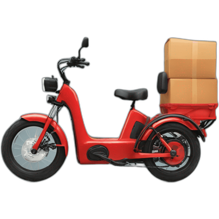 Cargo trike emoji