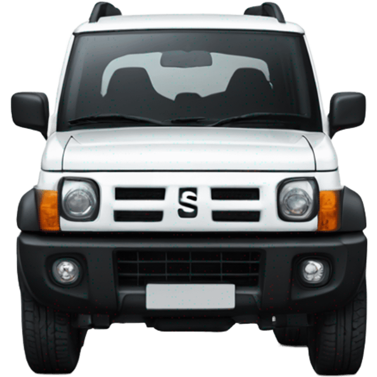 white suzuki jimny emoji