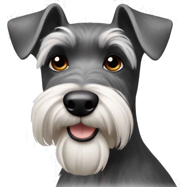 miniature schnauzer emoji