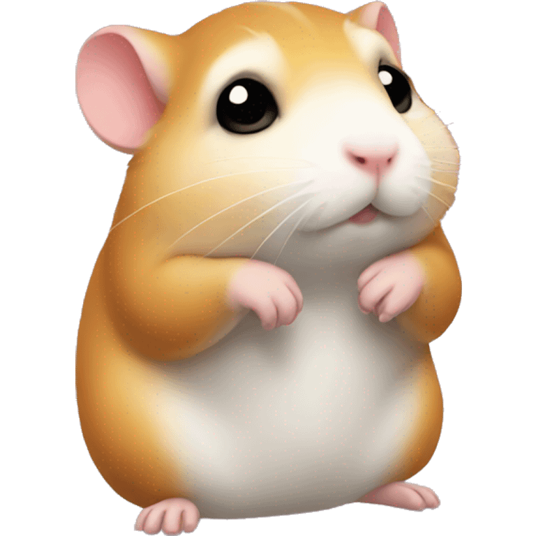 pensive hamster emoji