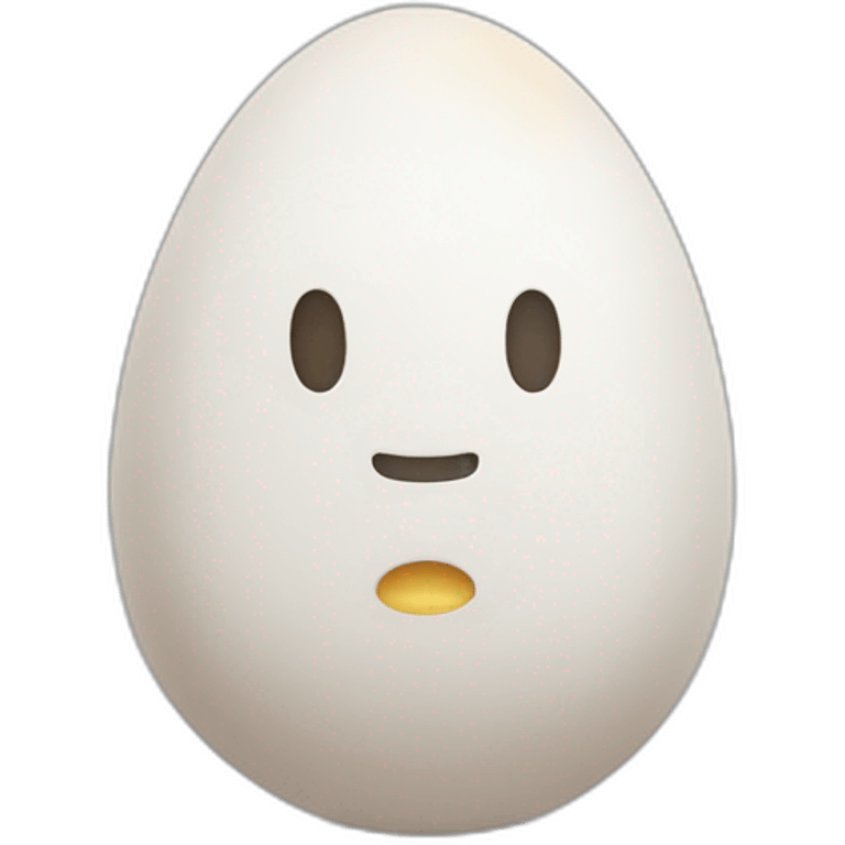 egg lying in shorts. One arm supports the head, the other holds the floor. emoji