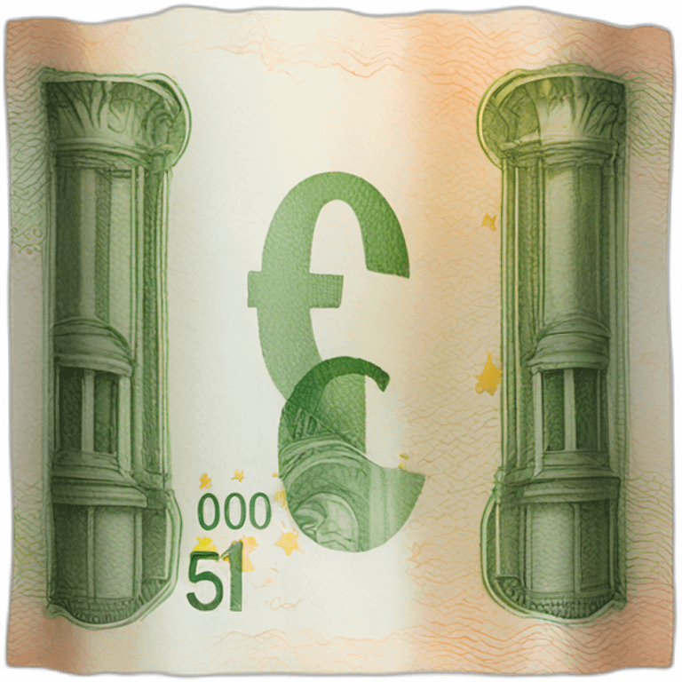 euro banknote emoji