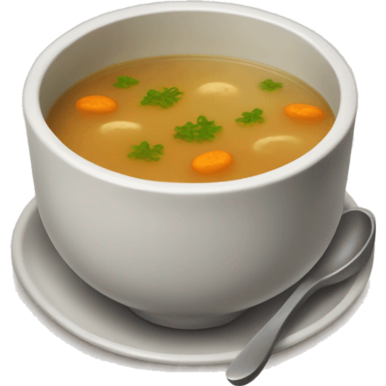 Soup broth  emoji