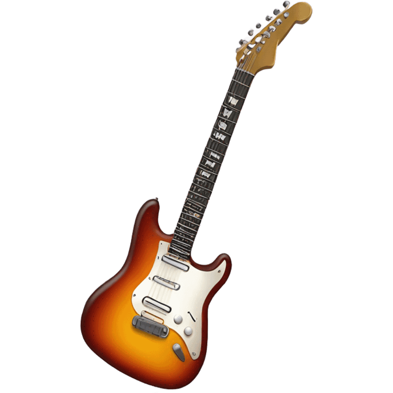 A rockstar emoji where it’s an electric guitar  emoji