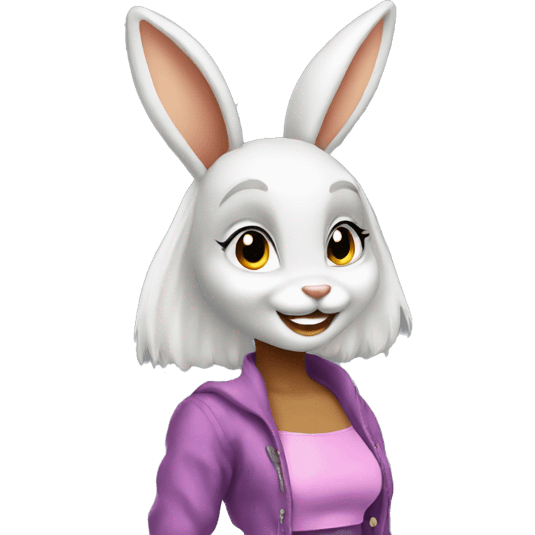 Lola bunny White  emoji