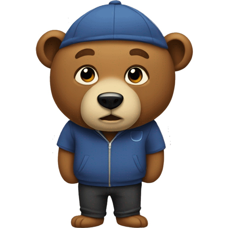 Dabz the bear emoji