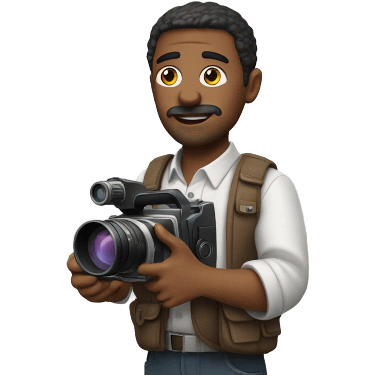 man making film emoji