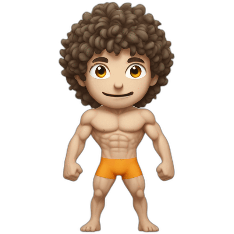 very muscular adam ondra emoji