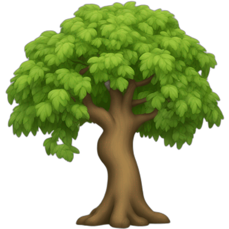 Arbre qui pleure emoji