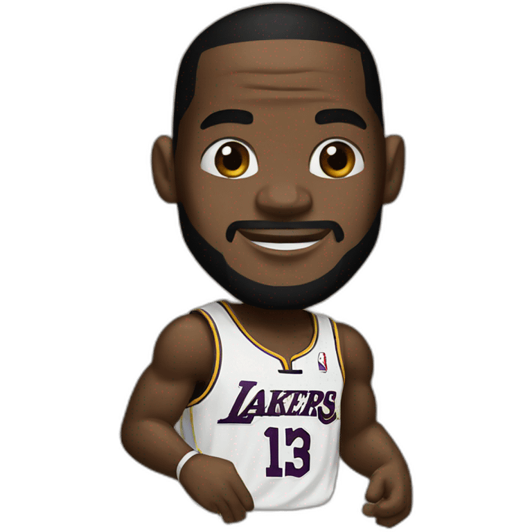 Lebron jams emoji