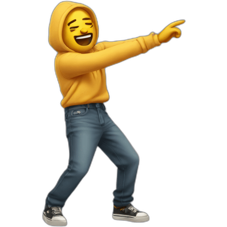 Emoji dab emoji