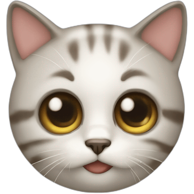 Chat qui se sens seul emoji