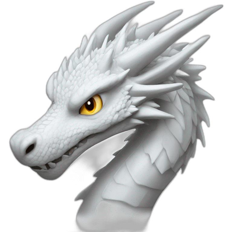 white dragon emoji