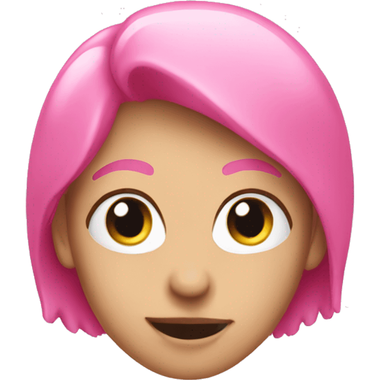 Pink hear  emoji