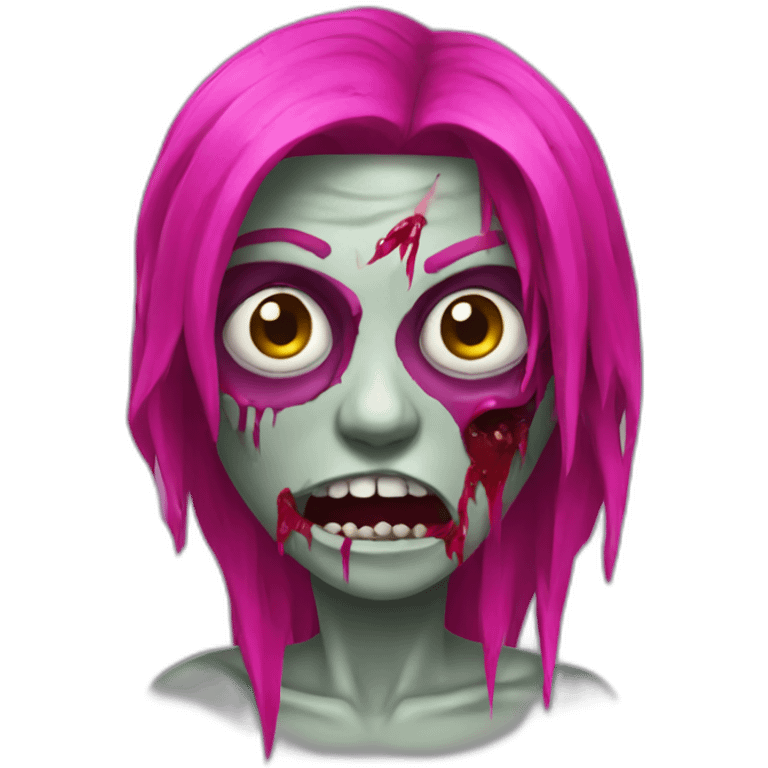 zombie fuchsia emoji