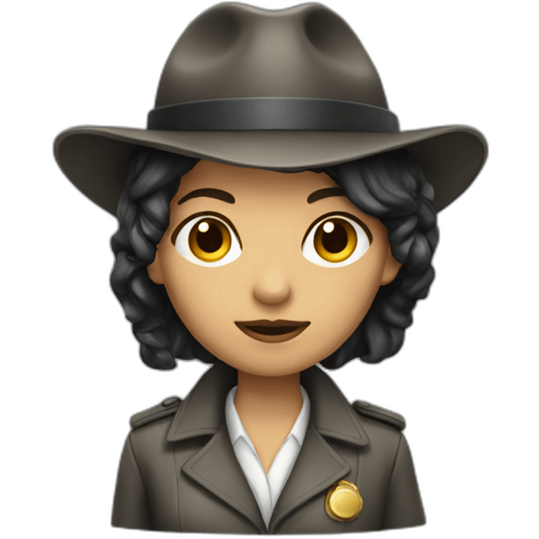 Female detective emoji