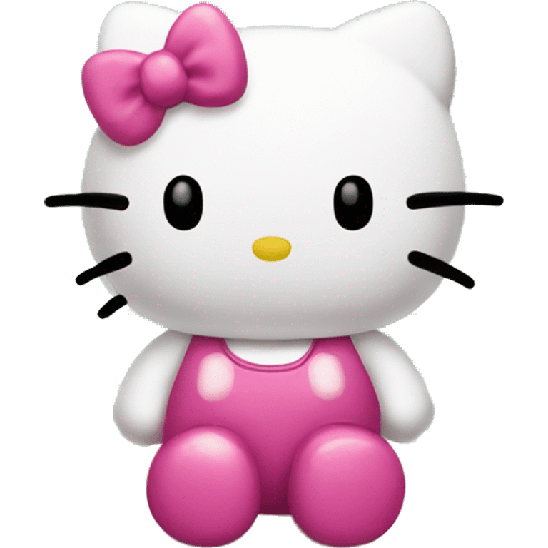 Hello kitty en la playa emoji