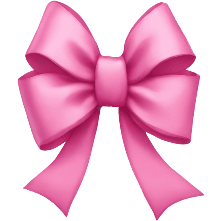 Pink bow emoji