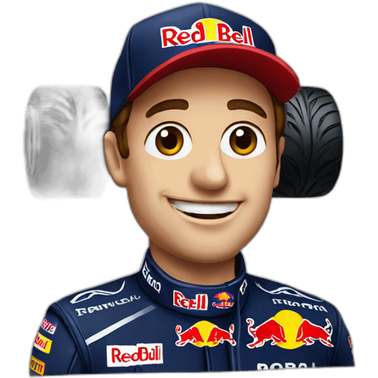 Redbull F1 Car emoji