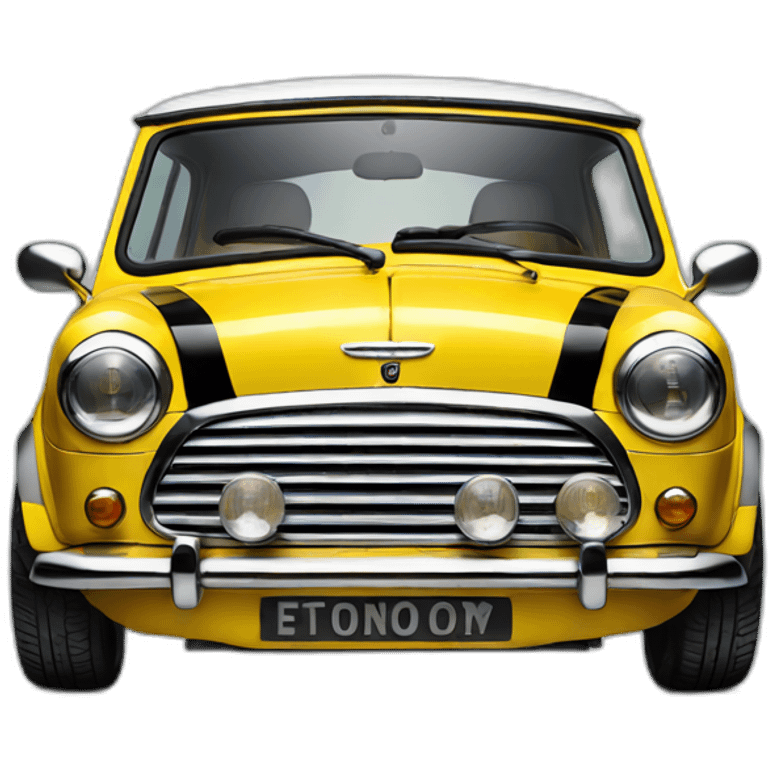 yellow-classic-mini-cooper emoji