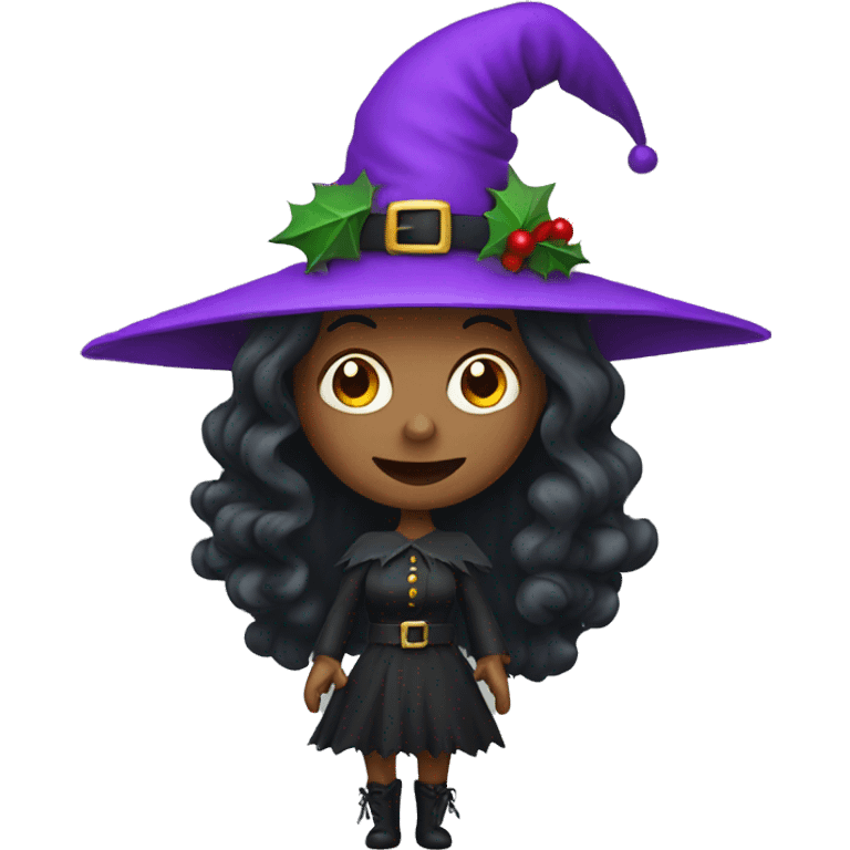 Christmas witch emoji