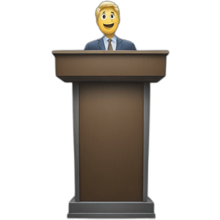 Leadership podium emoji