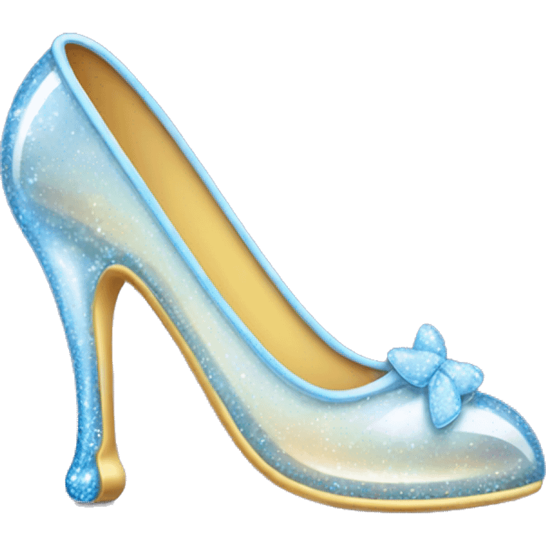 Cinderella glass slipper emoji