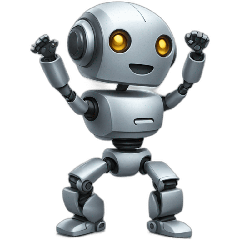 dancing robot emoji