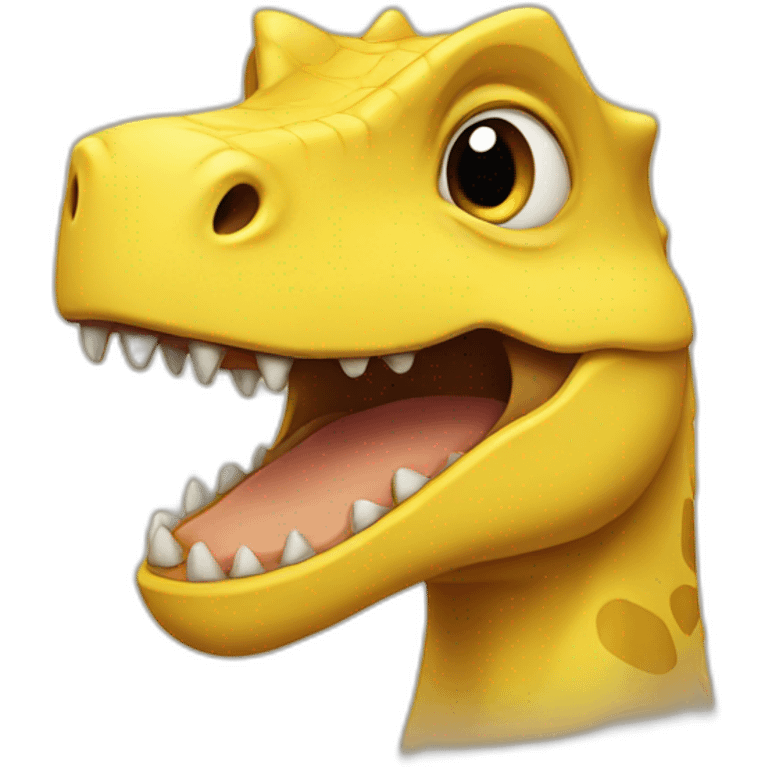 yellow dinosaur emoji