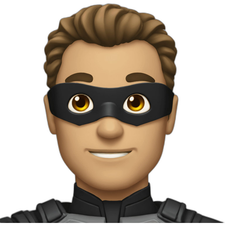 The batman emoji