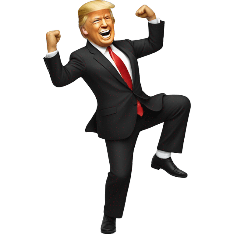 Trump dancing  emoji