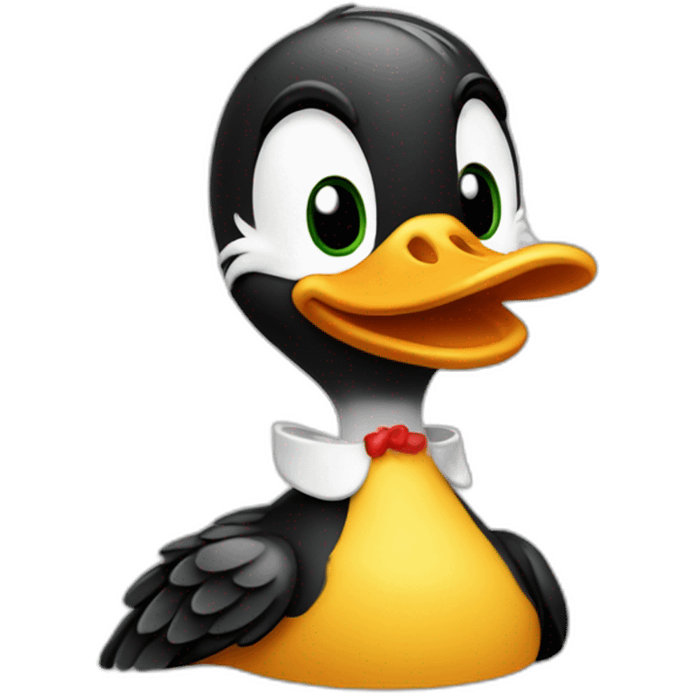 Pato Donald apaixonado emoji