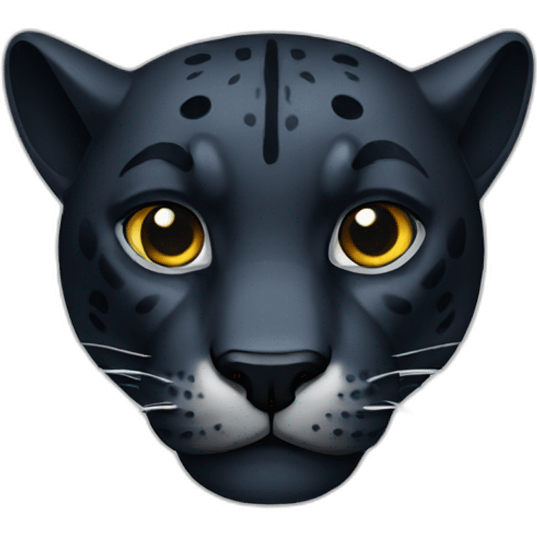 Panther head emoji