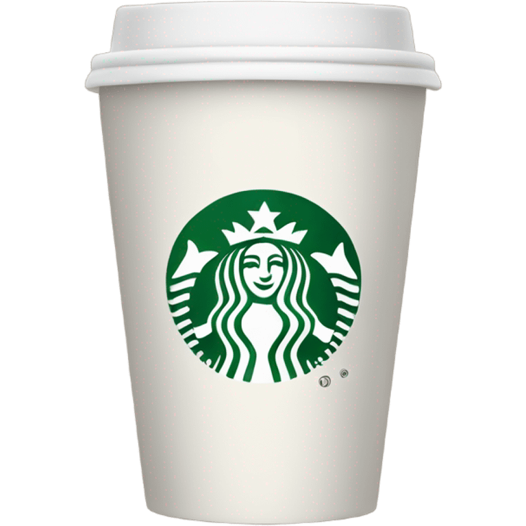 Starbucks coffee cup emoji