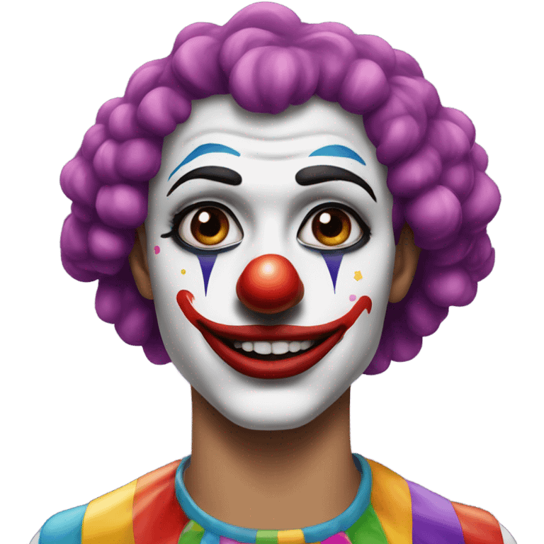 Clown With Piercing  emoji