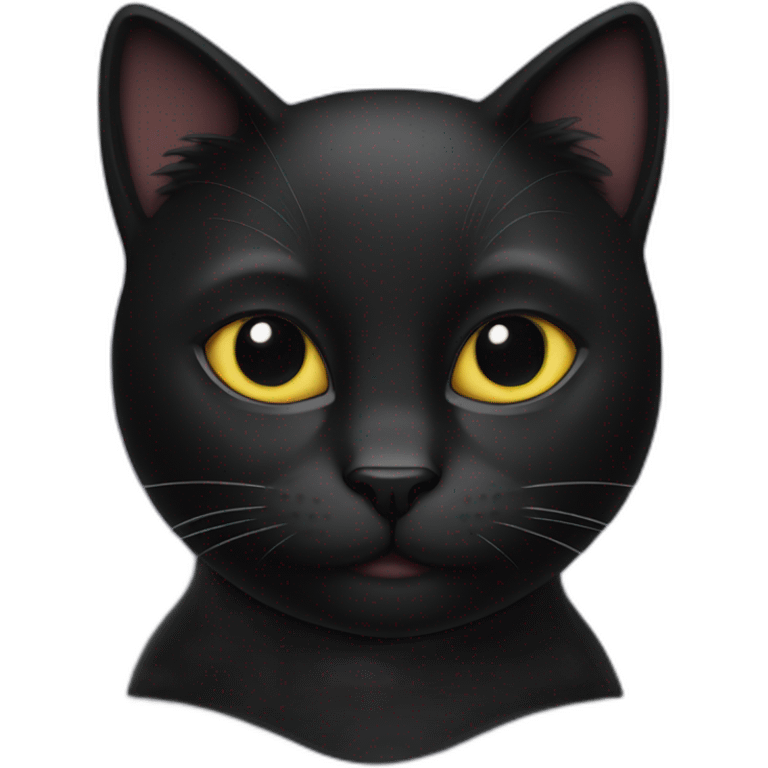 black cat emoji | AI Emoji Generator