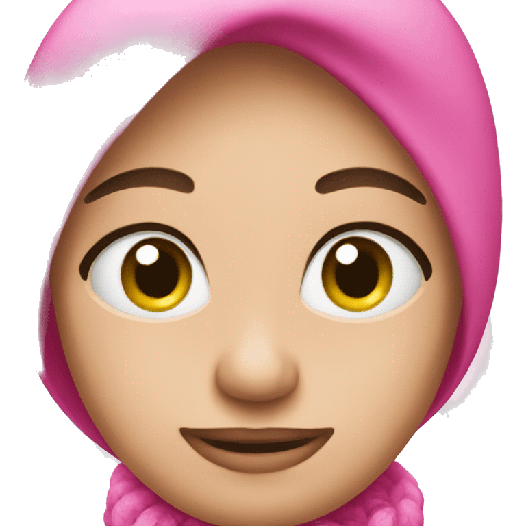 Pink holiday  emoji