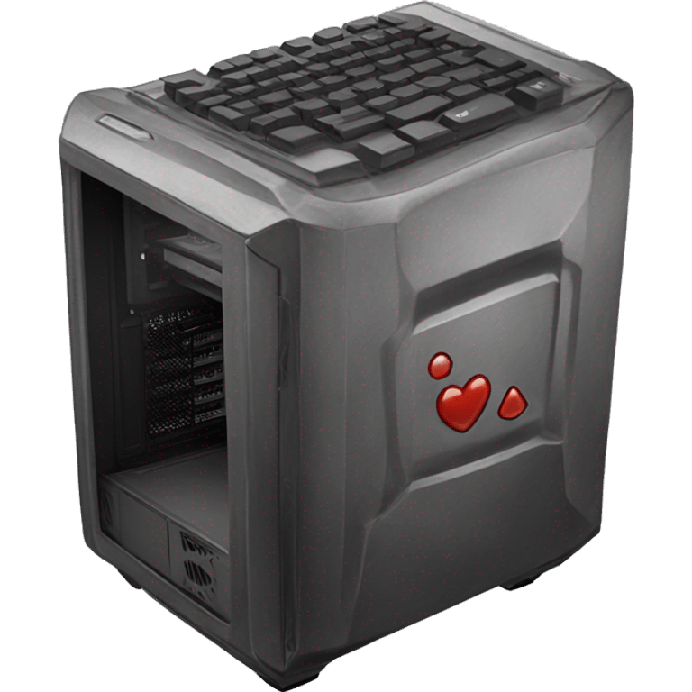 Gaming pc case emoji