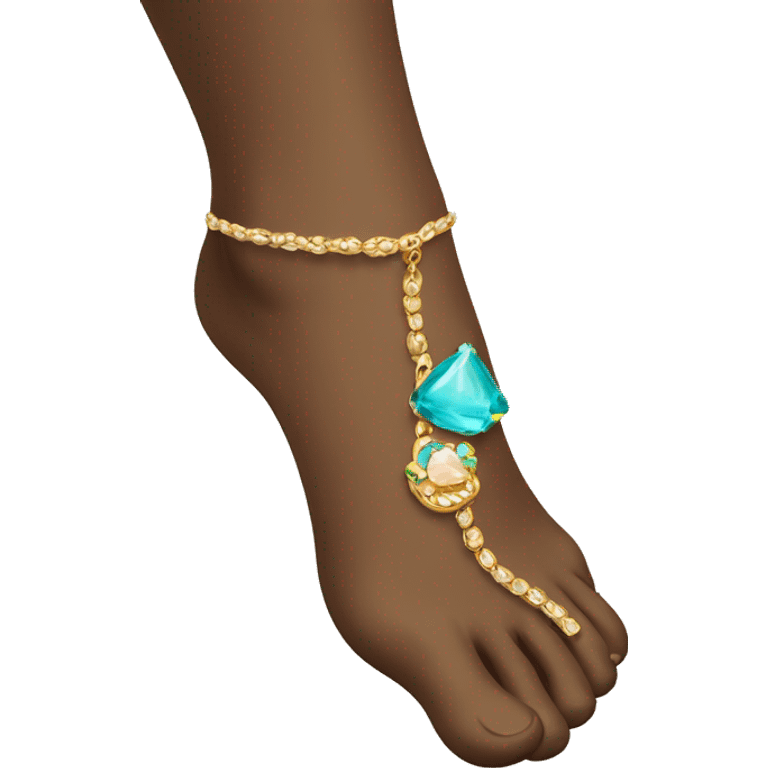 Foot jewlery  emoji