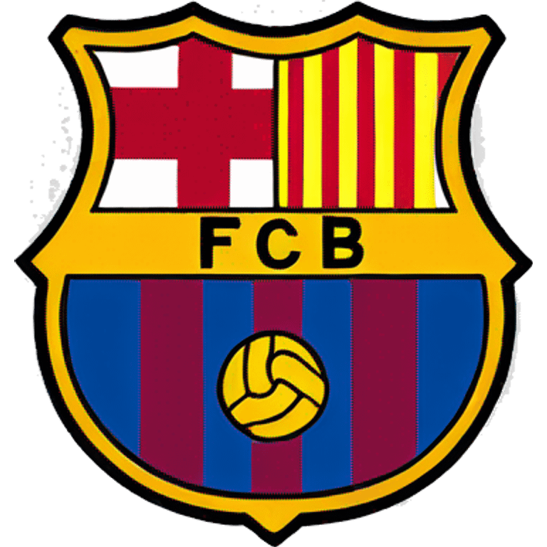 Fc Barcelona logo emoji