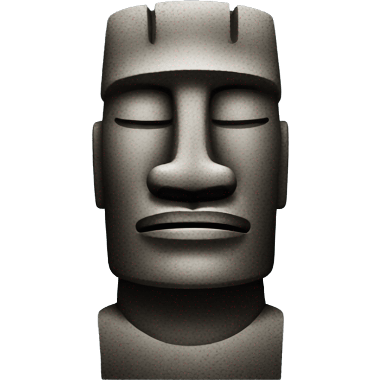 Moai emoji